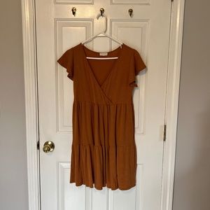 Large Orange Marshalls Dress